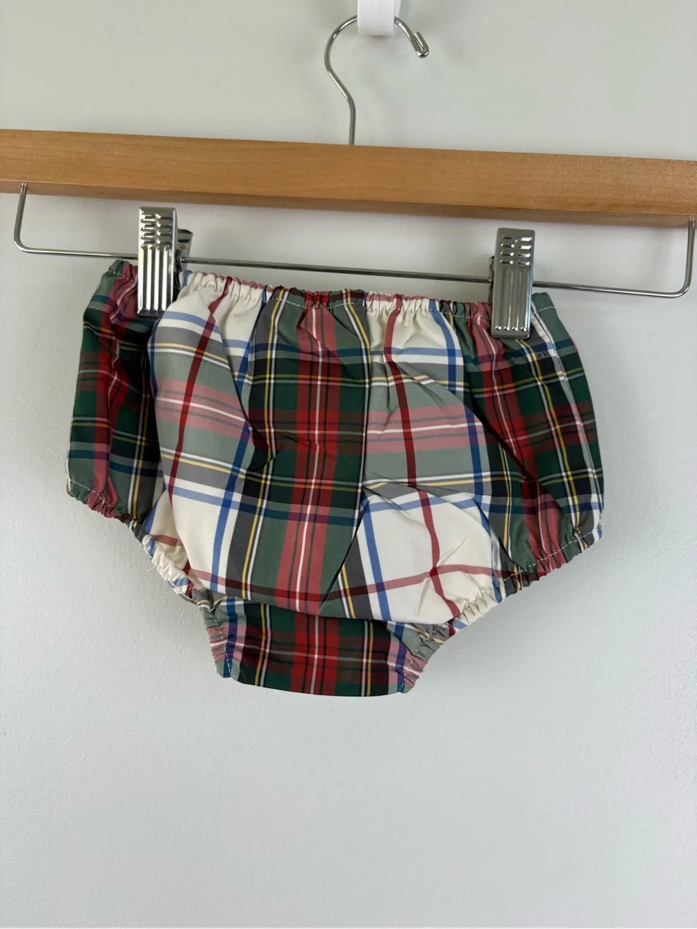 Polo Ralph Lauren Baby Girls Plaid Twill Dress & Bloomer Set Size 6 months